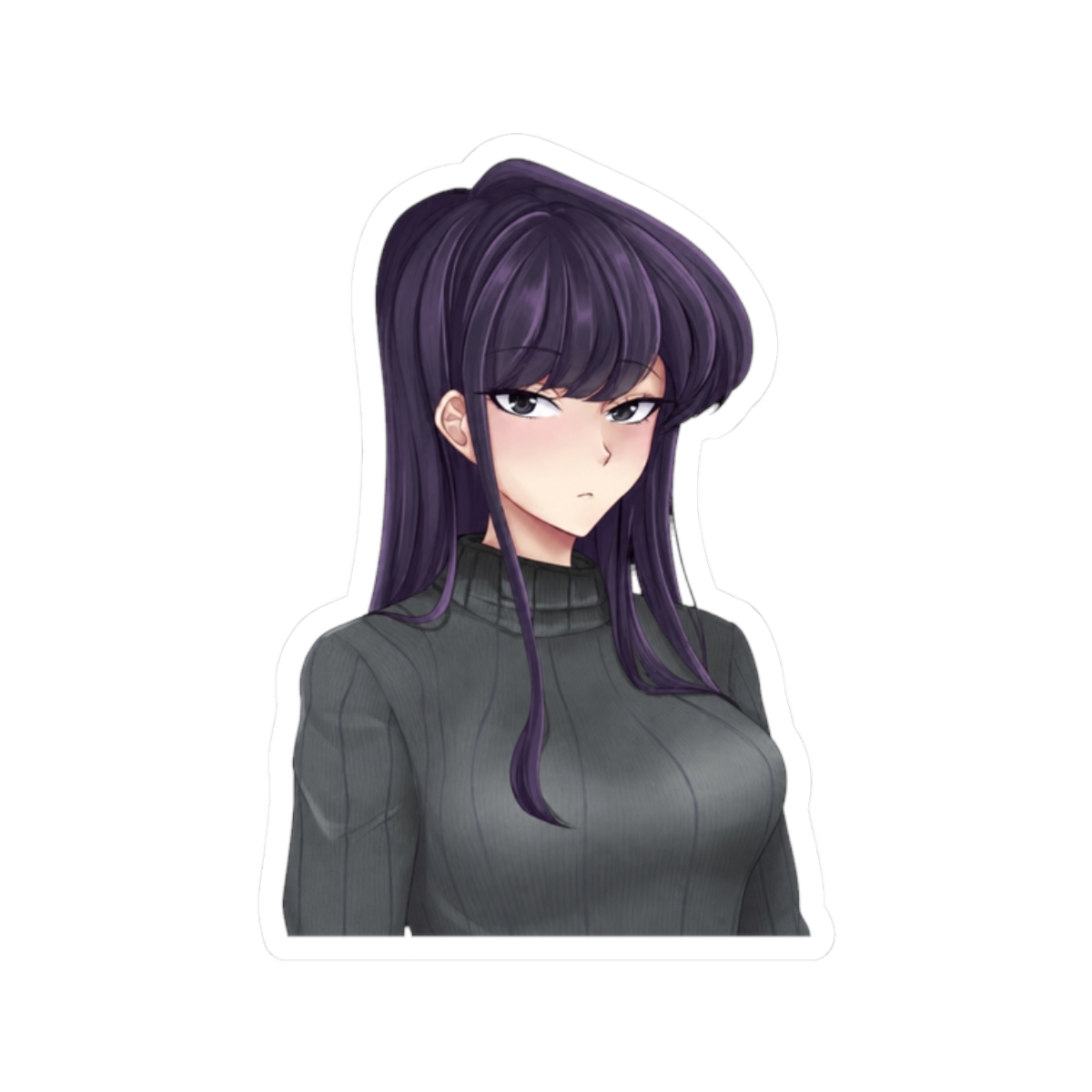 Komi cant communicate, Komi shouko Sticker | Komi Can't Communicate - alternate angle 3, merchandise
