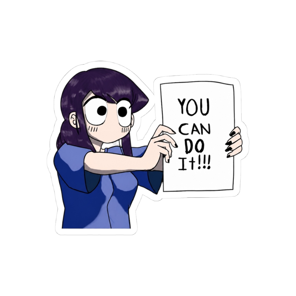 Komi San You Can Do It | Komi Can't Communicate - alternate angle 1, merchandise