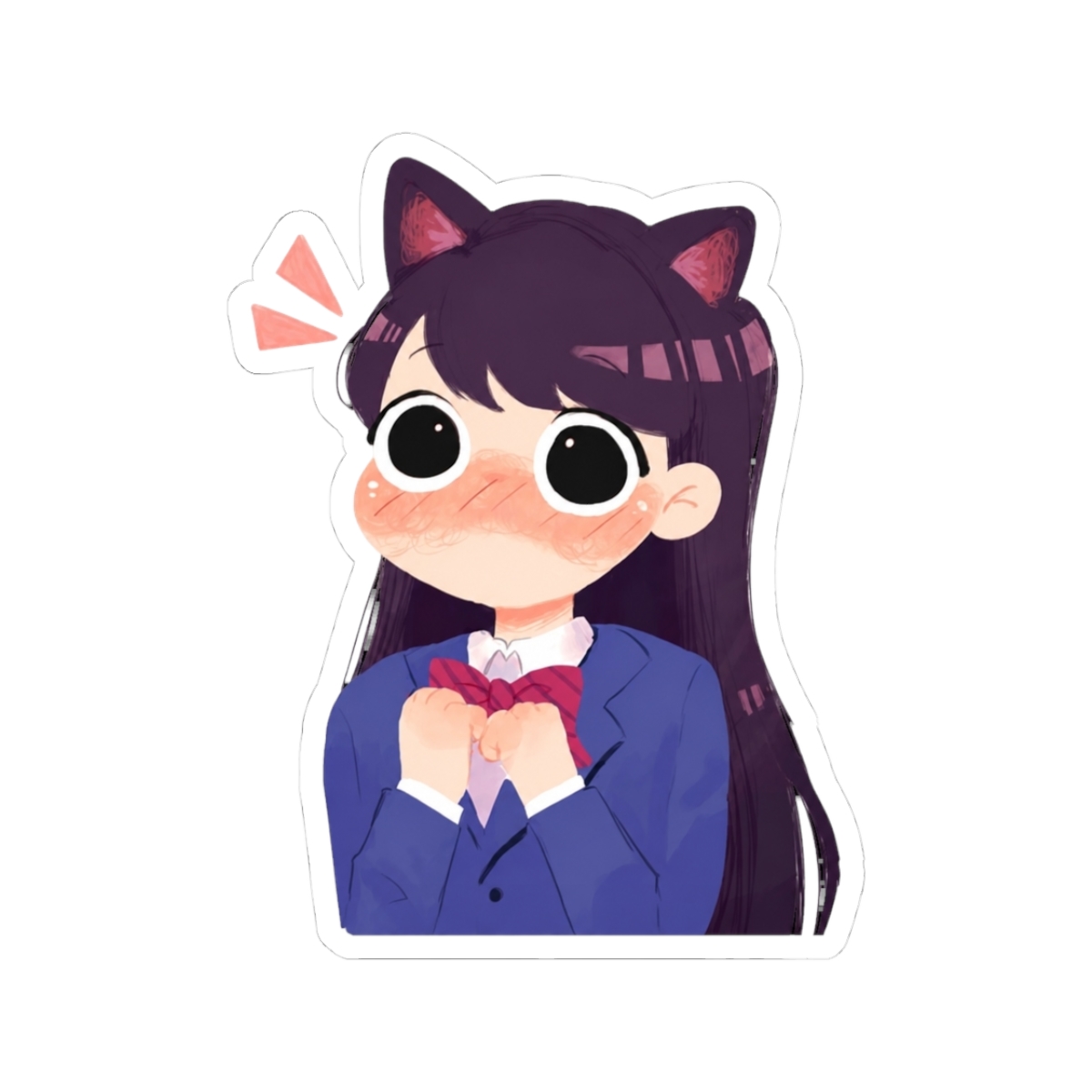komi can't communicate cat
