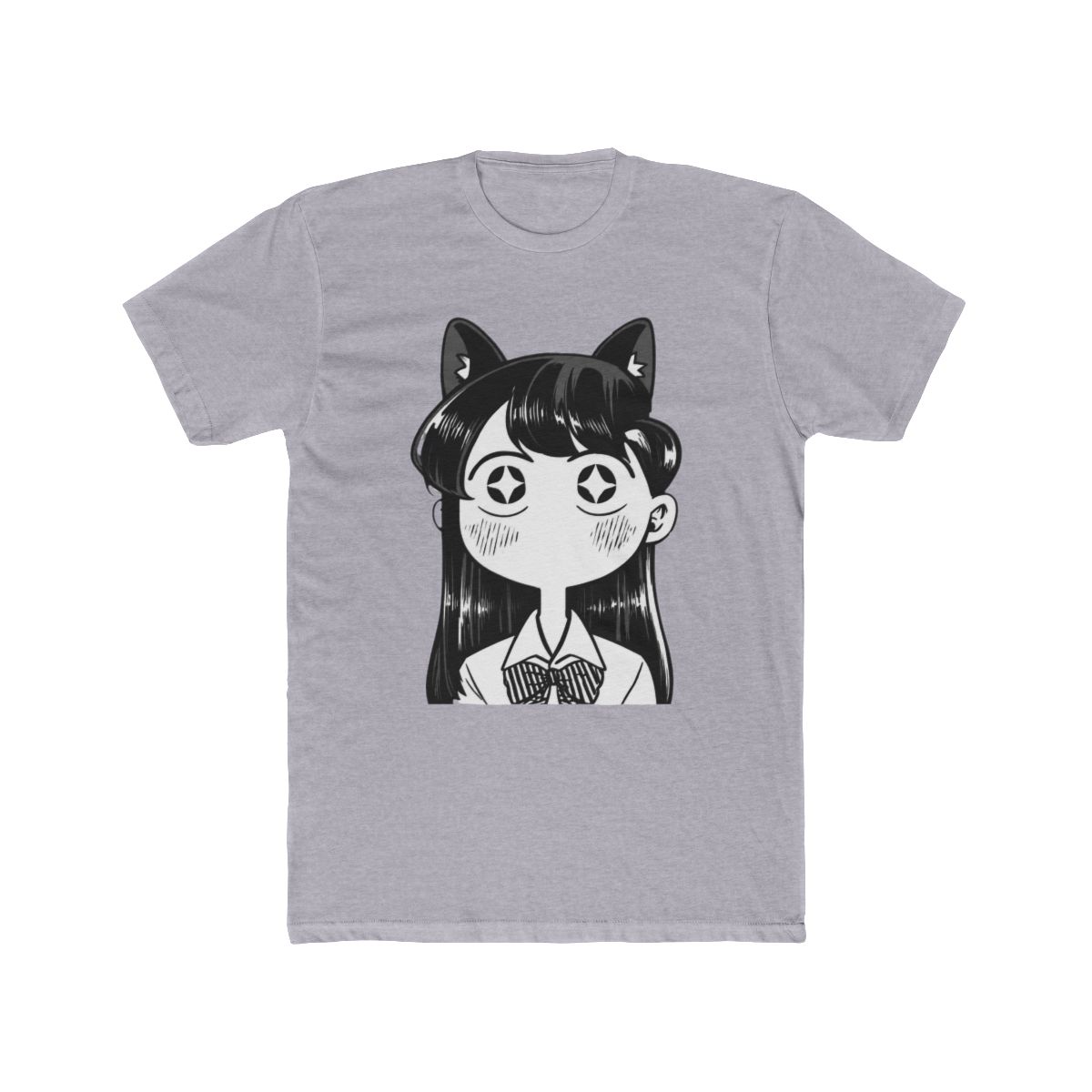 Komi Shouko Cat Ears Komi Can'T Communicate Long Sleeve T Shirt T Shirt | Mazezy - alternate angle 3, merchandise